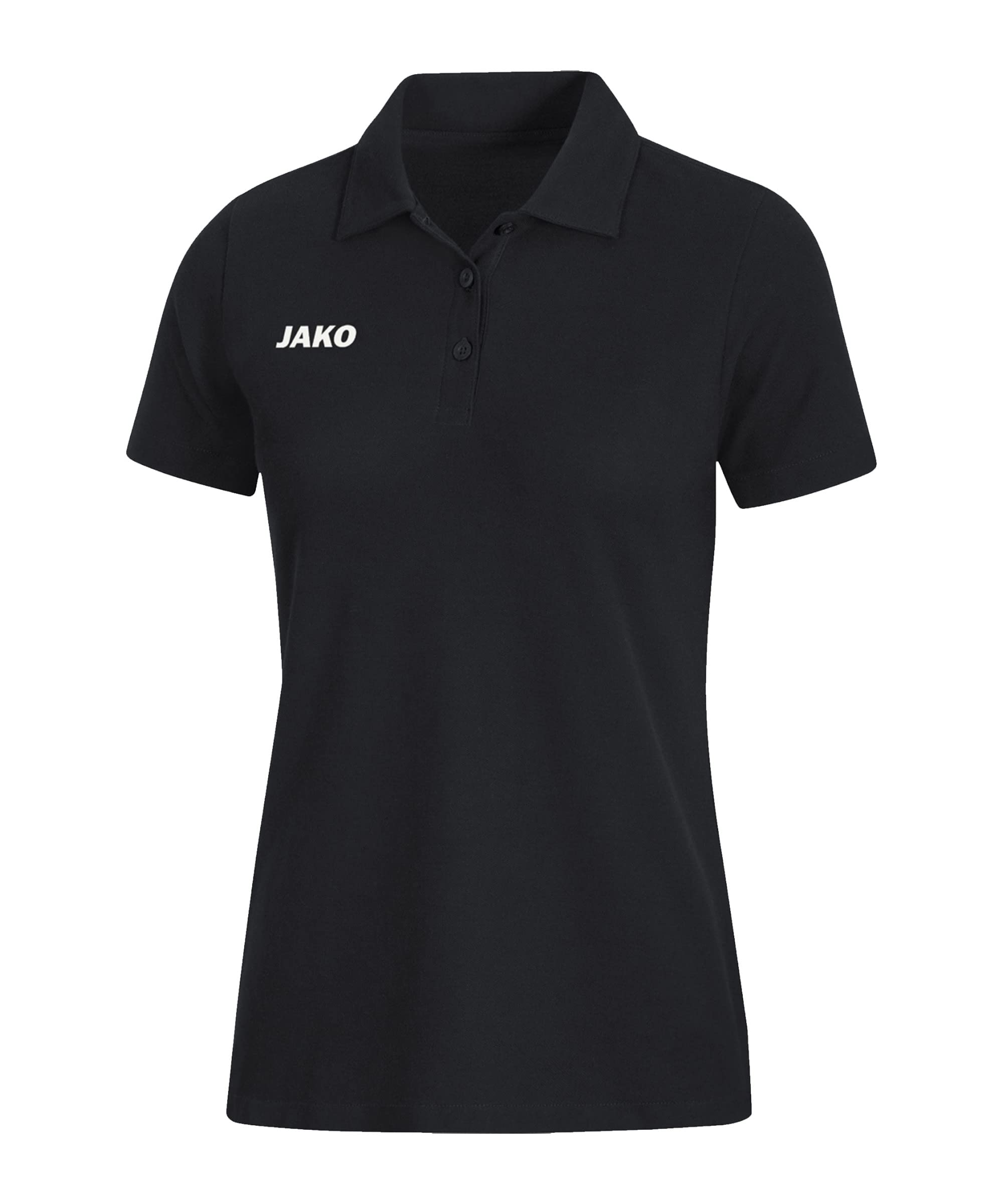 JAKO Women's Base Polos, Black, 34