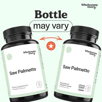 Saw Palmetto for Men and Women | Saw Palmetto Extract & Powder Blend | Hormonal Balance, Urinary Health & Androgen Support | Support Hair, Skin, and Nail Health | 500mg Capsules | 100 Day Supply