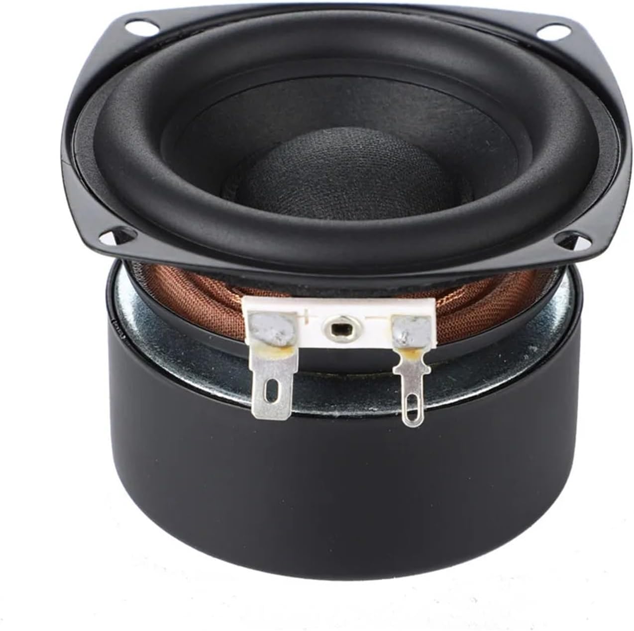 1Pcs Subwoofer 3 Inch 4 Ohm/8 Ohm 25W-50W HiFi Speaker Woofer Audio Sound Bass Sqaure Round 78MM DIY(Square,4 ohm)