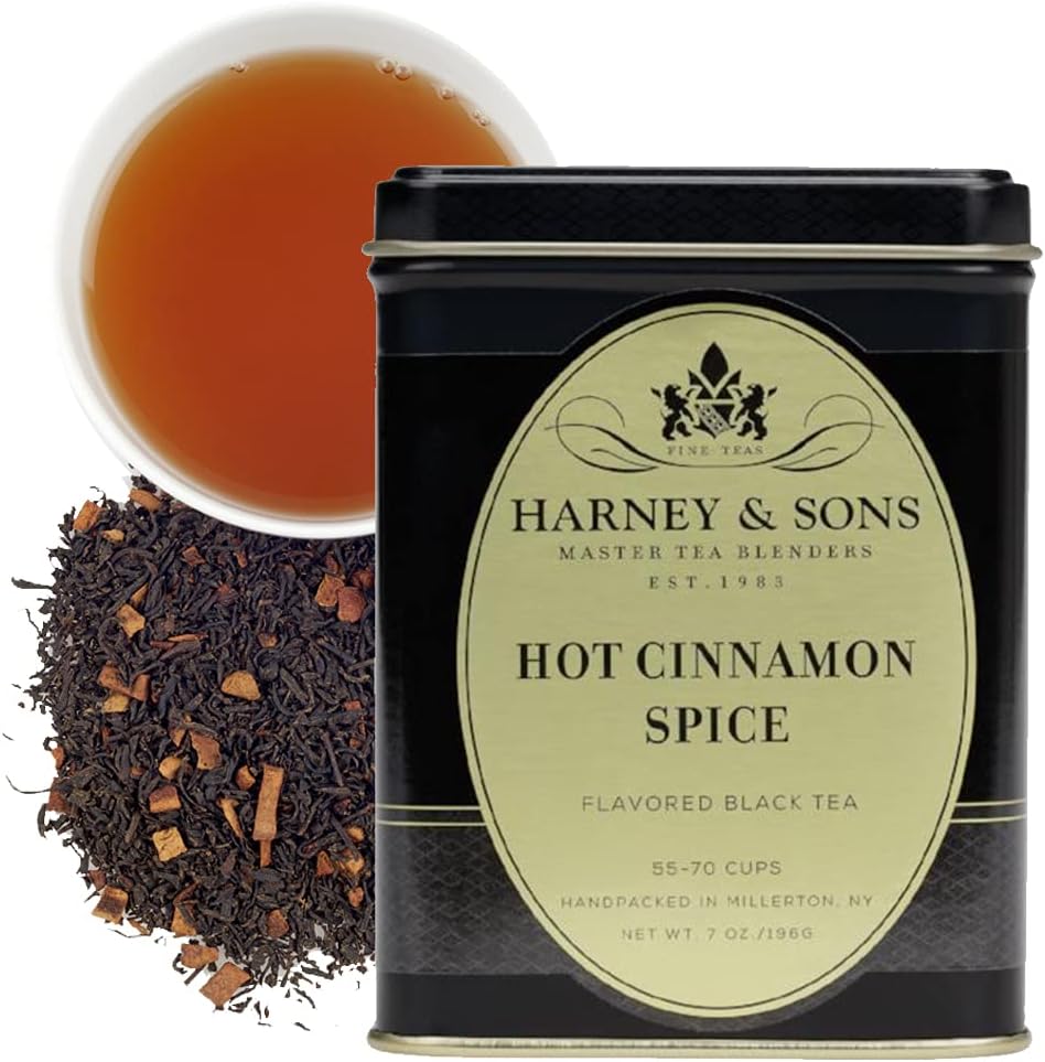 Harney & Sons Hot Cinnamon Spice Tea, Loose Leaf 7 oz