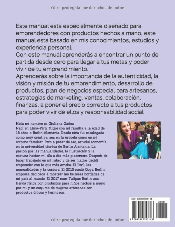 Vista 2 de Del taller al éxito Manual del emprendedor artesano (Spanish Edition)