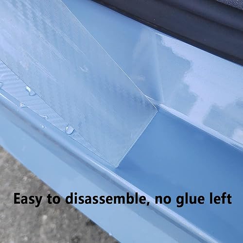 Miniatura 4 de Adhesivo adhesivo para el borde de la puerta del automóvil, accesorios exteriores del automóvil, cubierta antiarañazos para el umbral de la puerta