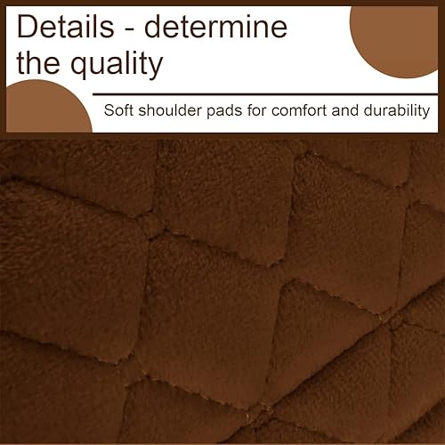 Miniatura 4 de BELOMI Paquete de 2 fundas suaves para cinturón de seguridad de automóvil, almohadilla para correa de hombro para cinturón de seguridad, protección