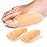 Promifun Gel Bunion Protector Shield, 10 Pack of Bunion Pads and Cushions, Bunion Guard for Big Toe, Relieve Foot Pain from Friction, Rubbing and Pressure - Beige