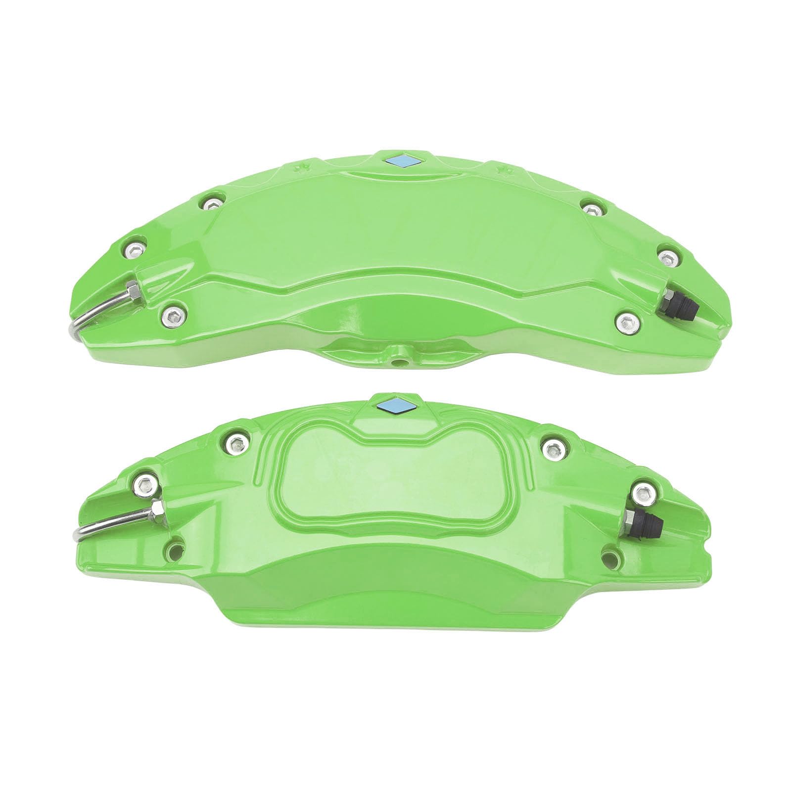 Copri Pinze Freni Auto, Lega di Alluminio Coperture Per Pinza Freno Coperchio Pinza Freno Installazione Semplice per Ruota Modello Y 19 da 20 Pollici (GREEN)
