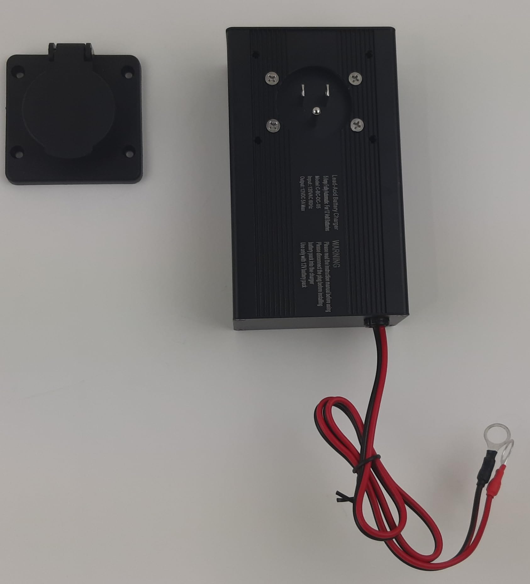 5 Amp 12 Volt Bateryy Charger and Tester for Dump Trailers 090118