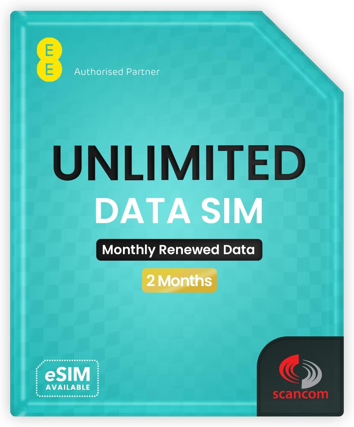 EE Unlimited Data SIM – Uncapped 5G Speeds – Preloaded for 2 Months from Order – Ideal for Mobile Broadband, Routers & Phones - Works out to £24.99 per month