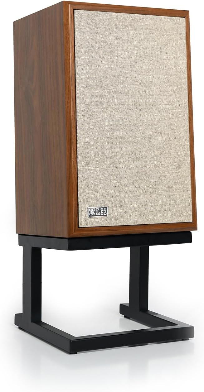 KLH Model Three Acoustic Suspension Bookshelf Speaker - Walnut - Each