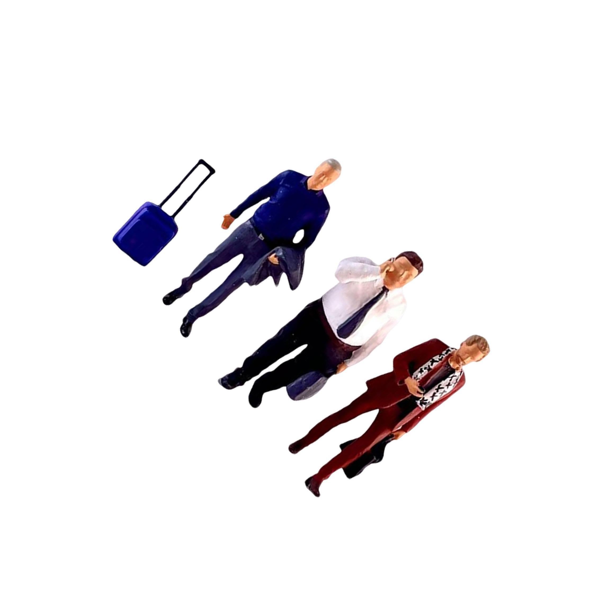 POXZSFX Figures Collectible Miniature Diorama Figures Durable And Beautifully Detailed Models For Captivating Scenes Tiny People Model Scenery Layout Decor