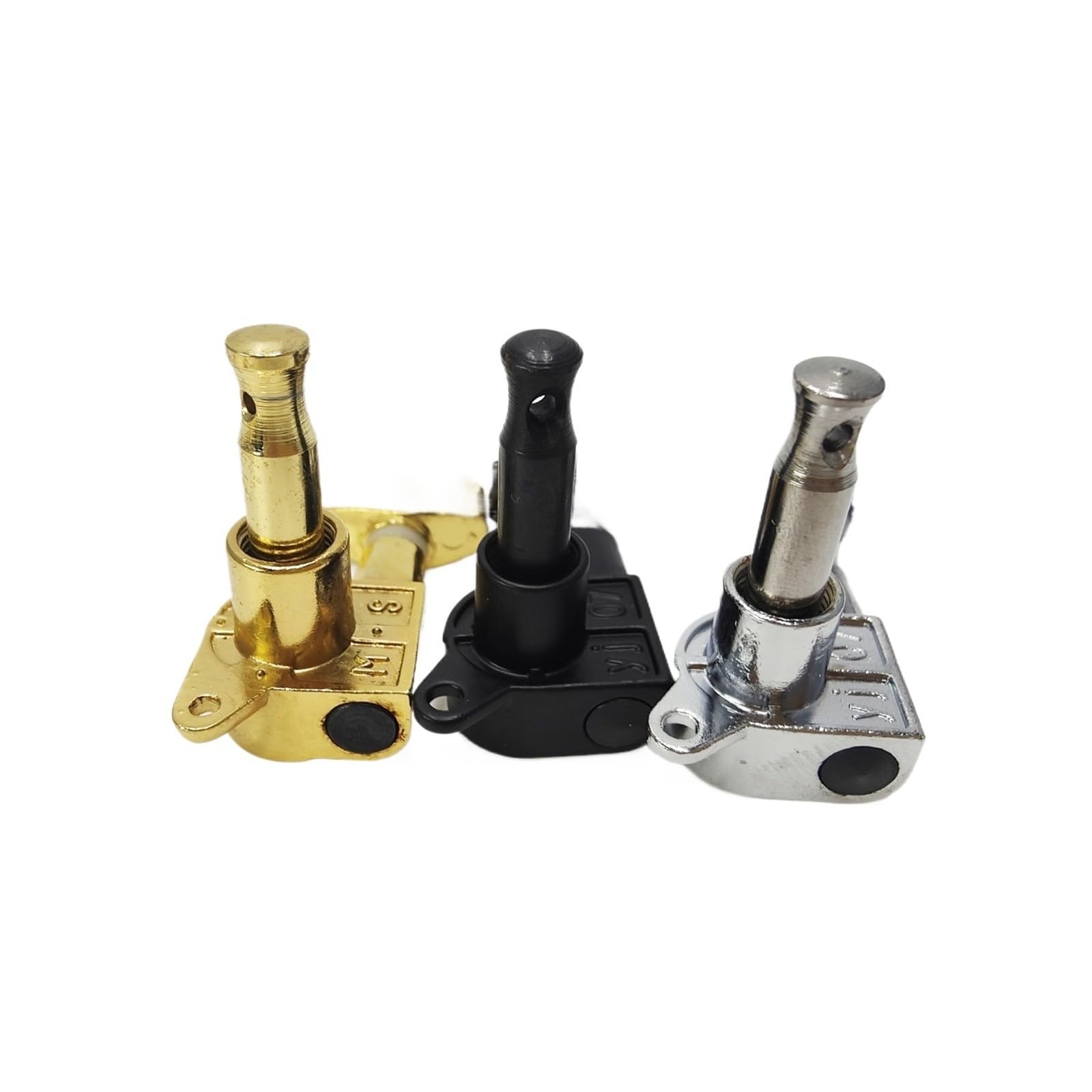 6 Teile/satz Versiegelte Gitarre Tuning Pegs Locking Tuners 3L3R 41 Folk Großen Kopf Mechaniken(Gold 6pc 3L3R)