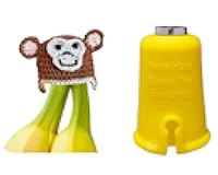 NANA HATS Banana Keeper for Freshness, Banana Cap & Covers, Organic Bananas Storage Solution, Keep Bananas Fresh Longer, Silicone Protector Case for Lunch Box or Kitchen Use, AS SEEN ON SHARK TANK