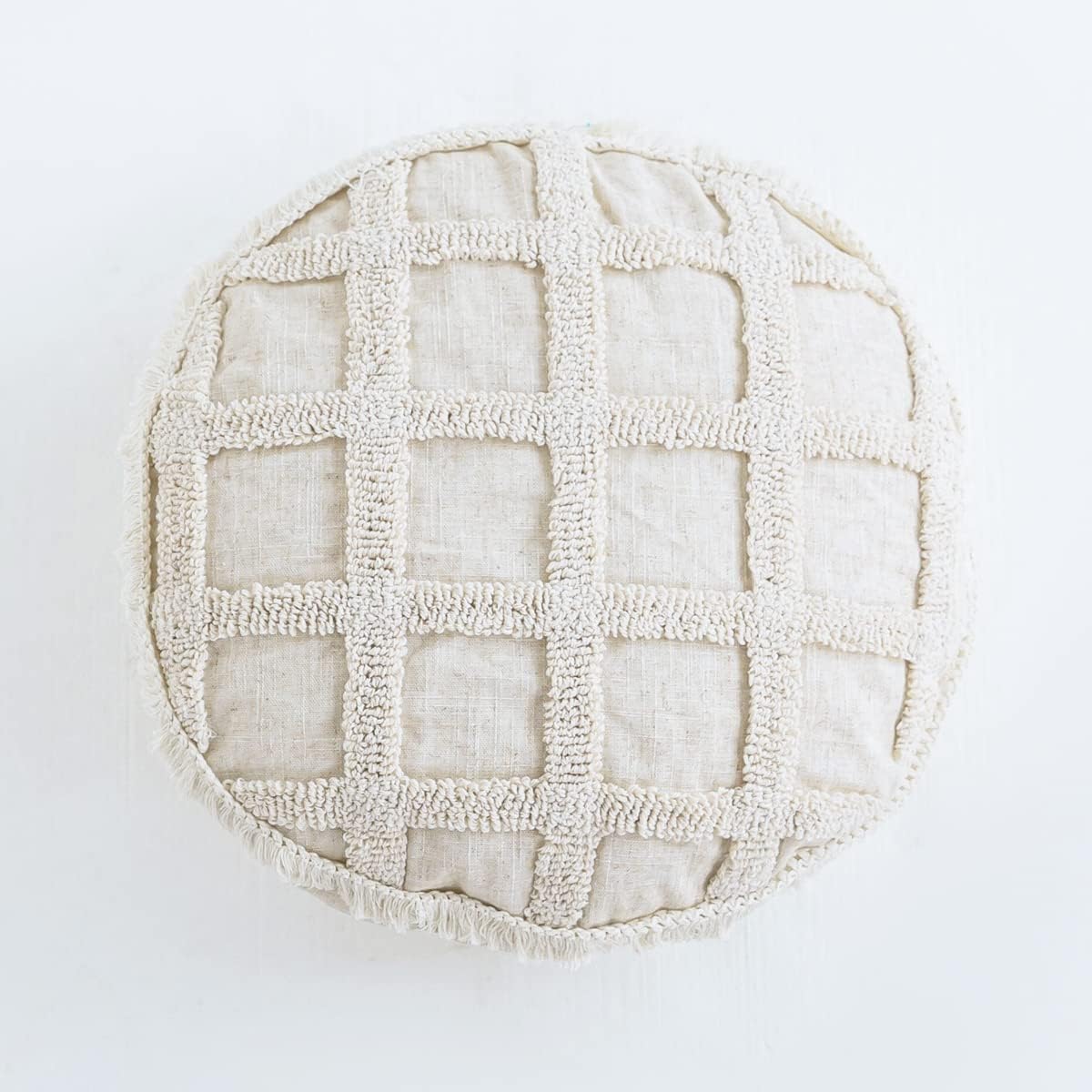 Amazon.com: YT-KOKE Solid Color Round Throw Pillow Sham, Round Pillow ...