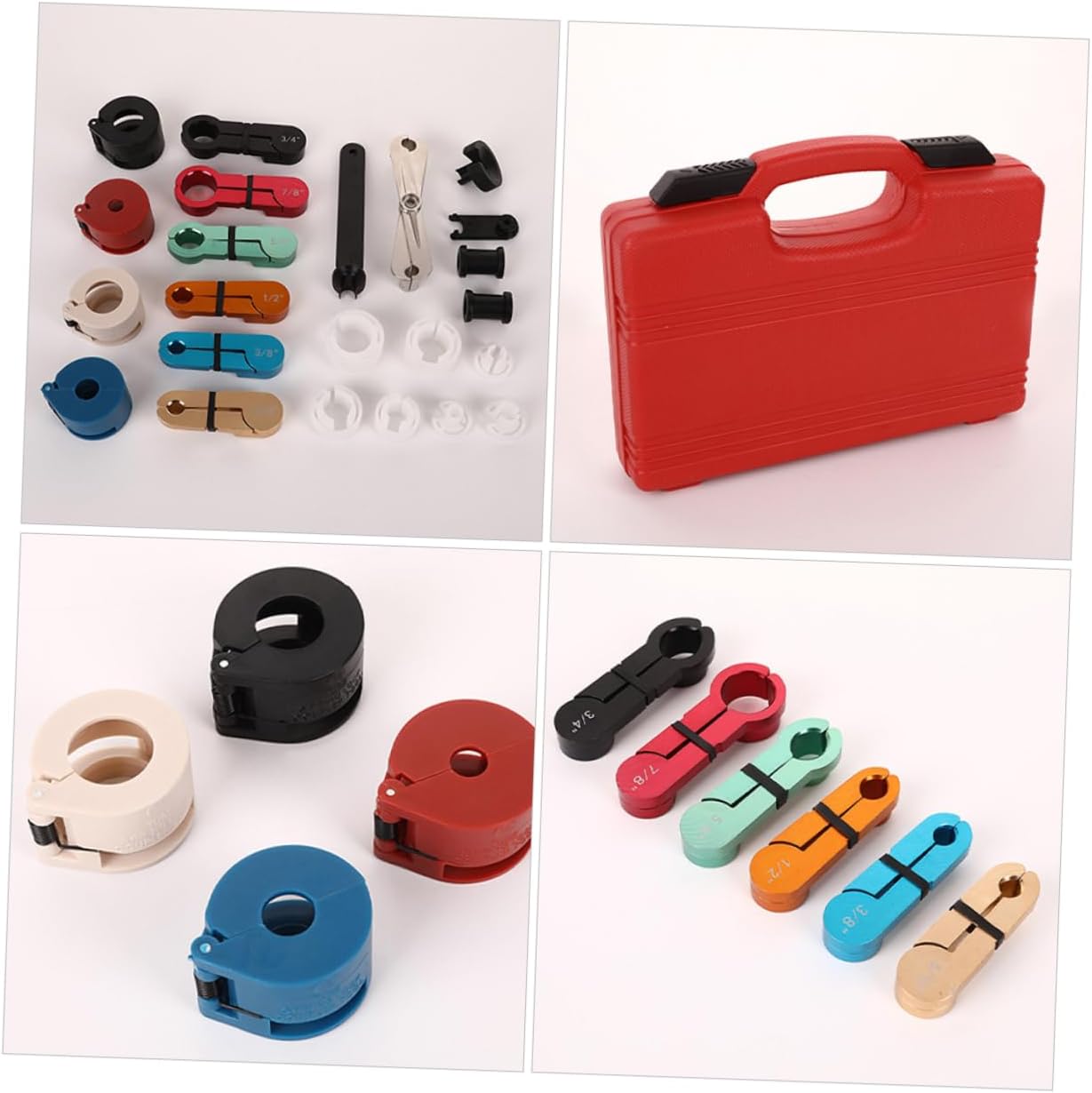 22pc Car Air Conditioner Removal Tools Set Fuel Line Disconnect for Mechanics Easy Operation