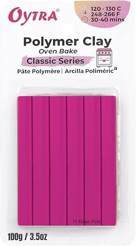 Oytra Polymer Clay Classic - Arcilla para horno de 3.5 onzas (3.53 oz3.5 onzas), color azul claro