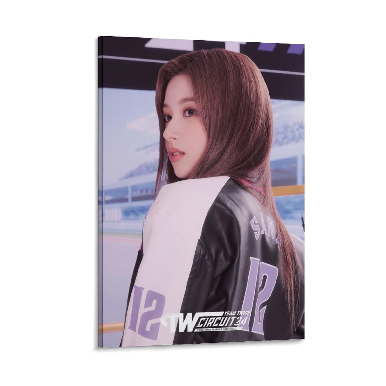Amazon.co.jp: SANA サナ TWICE トゥワイスキャンバスポスター