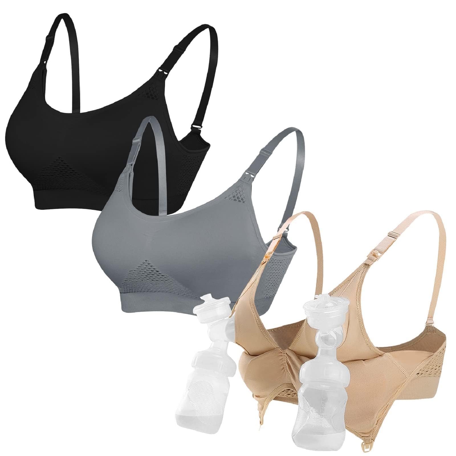4HOW Pumping Bra Hands Free