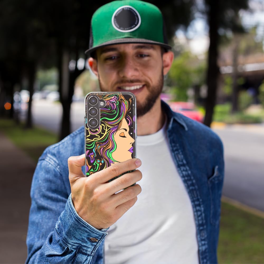 - Motorola Moto G 5G 2024用ケース スリム 耐衝撃 ハードシェル ソフト TPU 【ホール】 高耐久 保