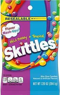 Flavor Mash-Ups Wild Berry and Tropical Candy, 7.2 Ounce (12 Bags) (Pack of 12)