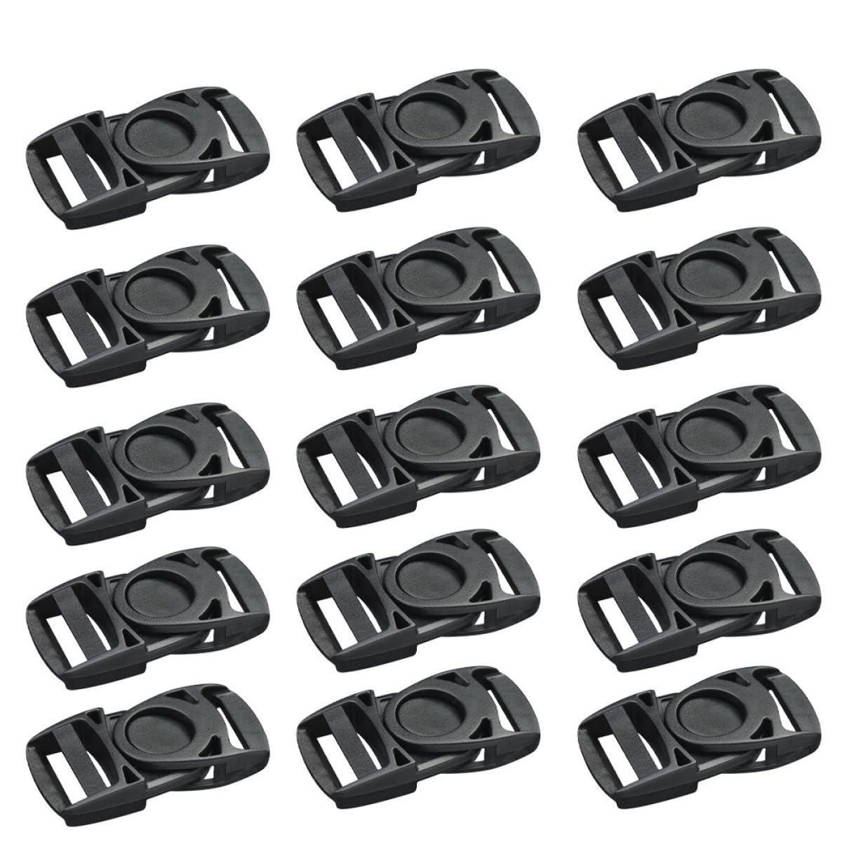 Boucle de sangle plastique avec clips de libération rapides et durables pour bagages