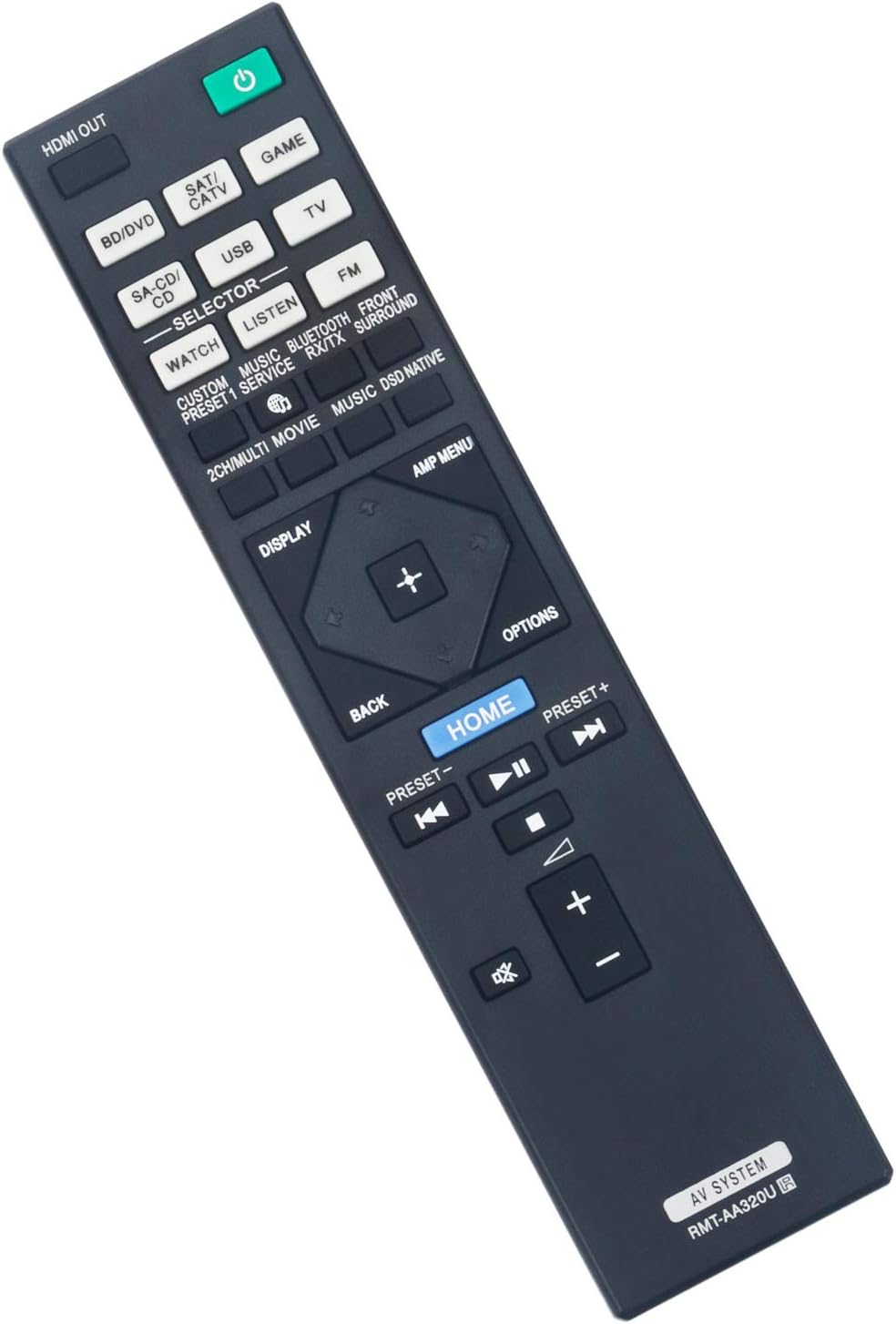 Discount 70% RMT-AA320U Replacement Remote Control Applicable for Sony AV Receiver STR-ZA810ES STR-DN1080 STRZA810ES STRDN1080