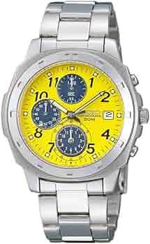 Amazon.co.jp: [セイコー] SEIKO 1/20秒クロノグラフ クオーツ