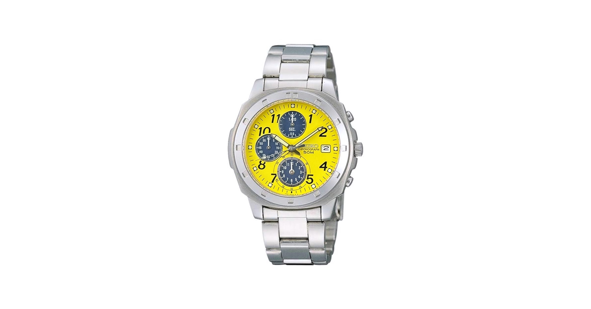 Amazon.co.jp: [セイコー] SEIKO 1/20秒クロノグラフ クオーツ