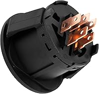 Vista 6 de Lawn Mower Ignition Switch with Key 5 terminals for MTD Craftsman Ariens Bad Boy Zero Turn Lawn Tractor 925-04659 725-04659 John Deer-e GY00191