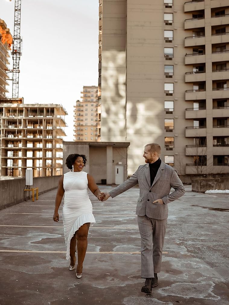 BEAGIMEG Women's Sexy Ruched Sleeveless Asymmetrical Ruffles Elegant Cocktail Evening Party Maxi Dress - Image 8