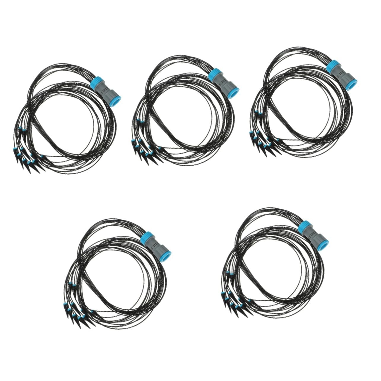 Milisten Lot De 5 Arrosoirs Automatiques Simples pour Plantes D'Extérieur Buse De Trempage pour Pots De Fleurs Système D'Arrosage en Plastique