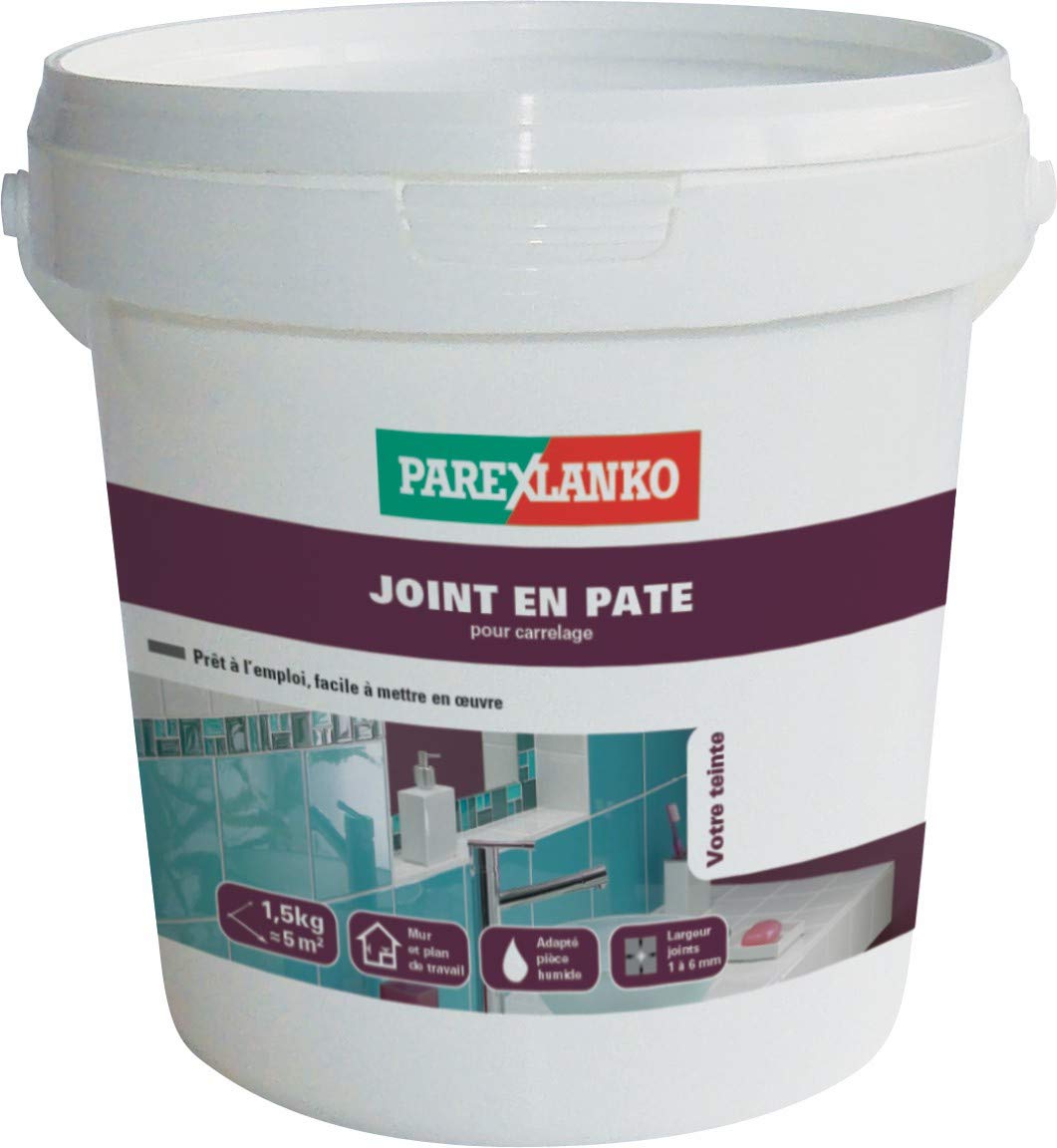 Parexlanko, ReadytoUse Tile Seal 16 mm for Wall and Interior Worktop, White, 1.5 kg Amazon