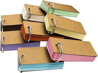 STOBOK Caderno Para Anotações 6 Pçs Caderno Caderno Pautado Cadernos Espirais Material De Escritório Diários Literários De Cartão De Palavras Cartão De Cartões De Cadernos De Reunião