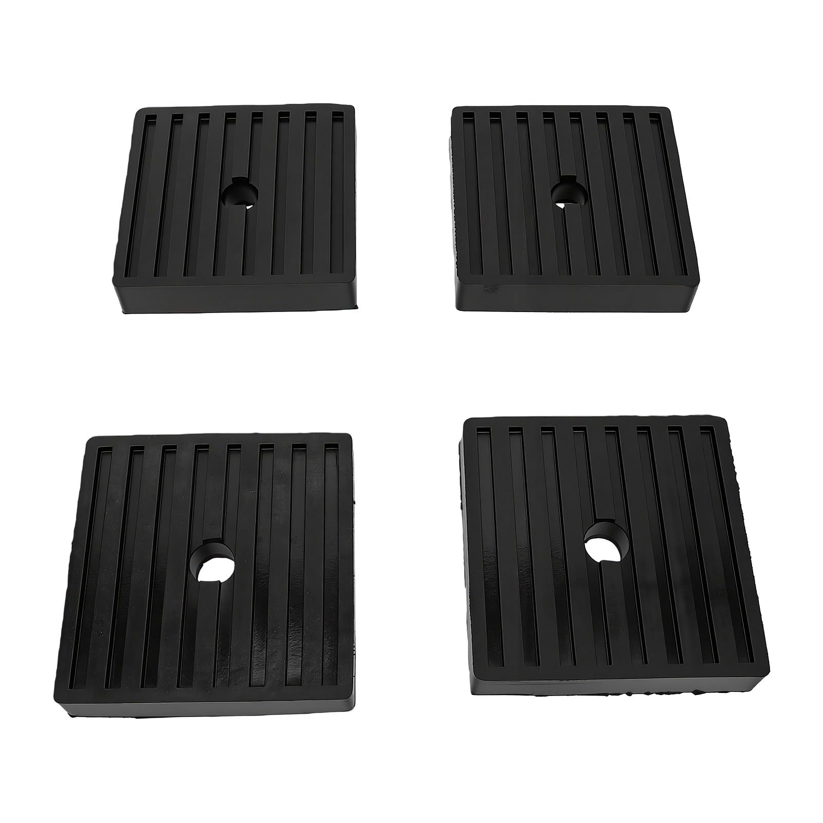 Almohadillas antivibración Naroote de goma para compresor y sistemas HVAC de 4x4 pulgadas