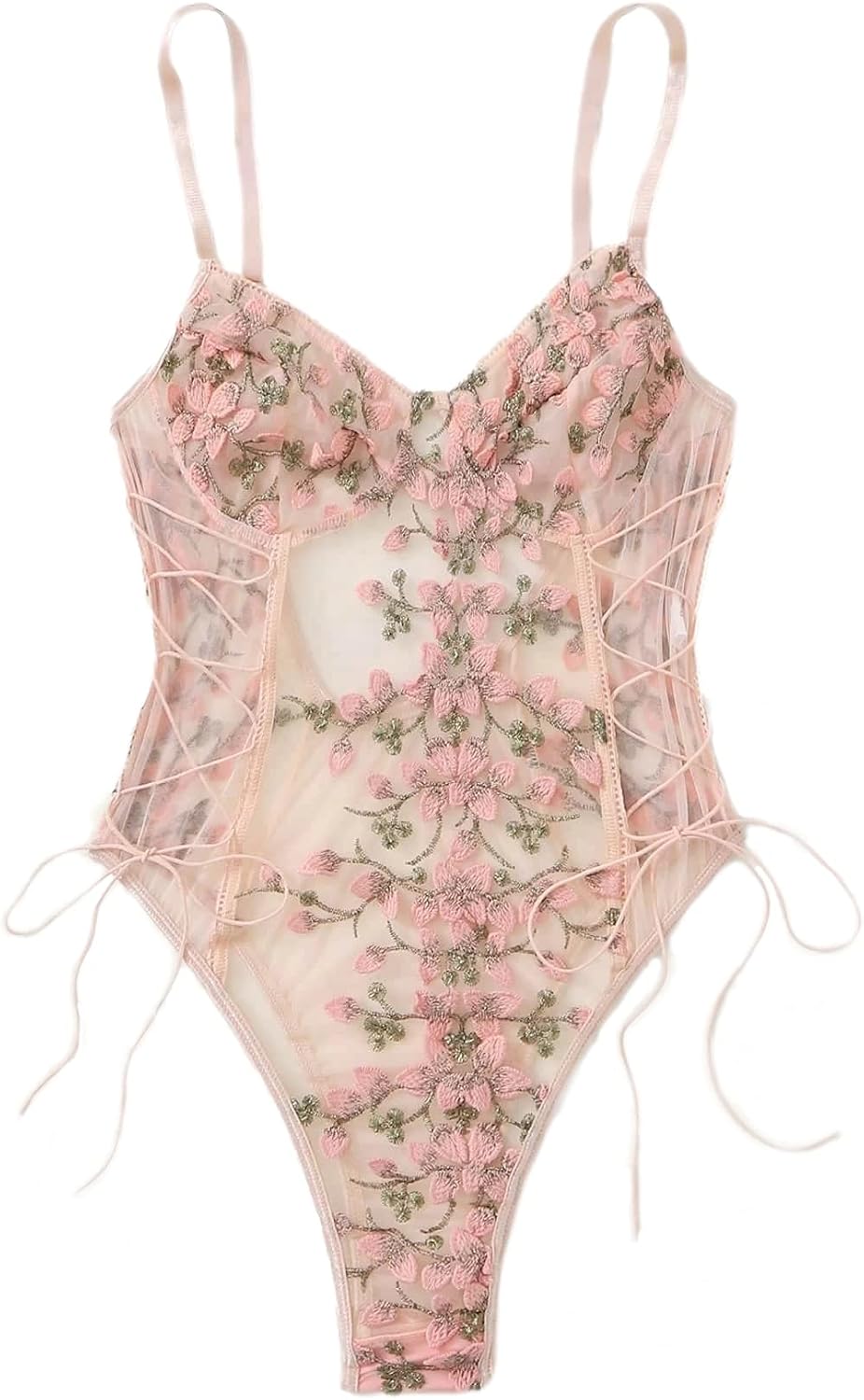 Floral lingerie bodysuit Clearance
