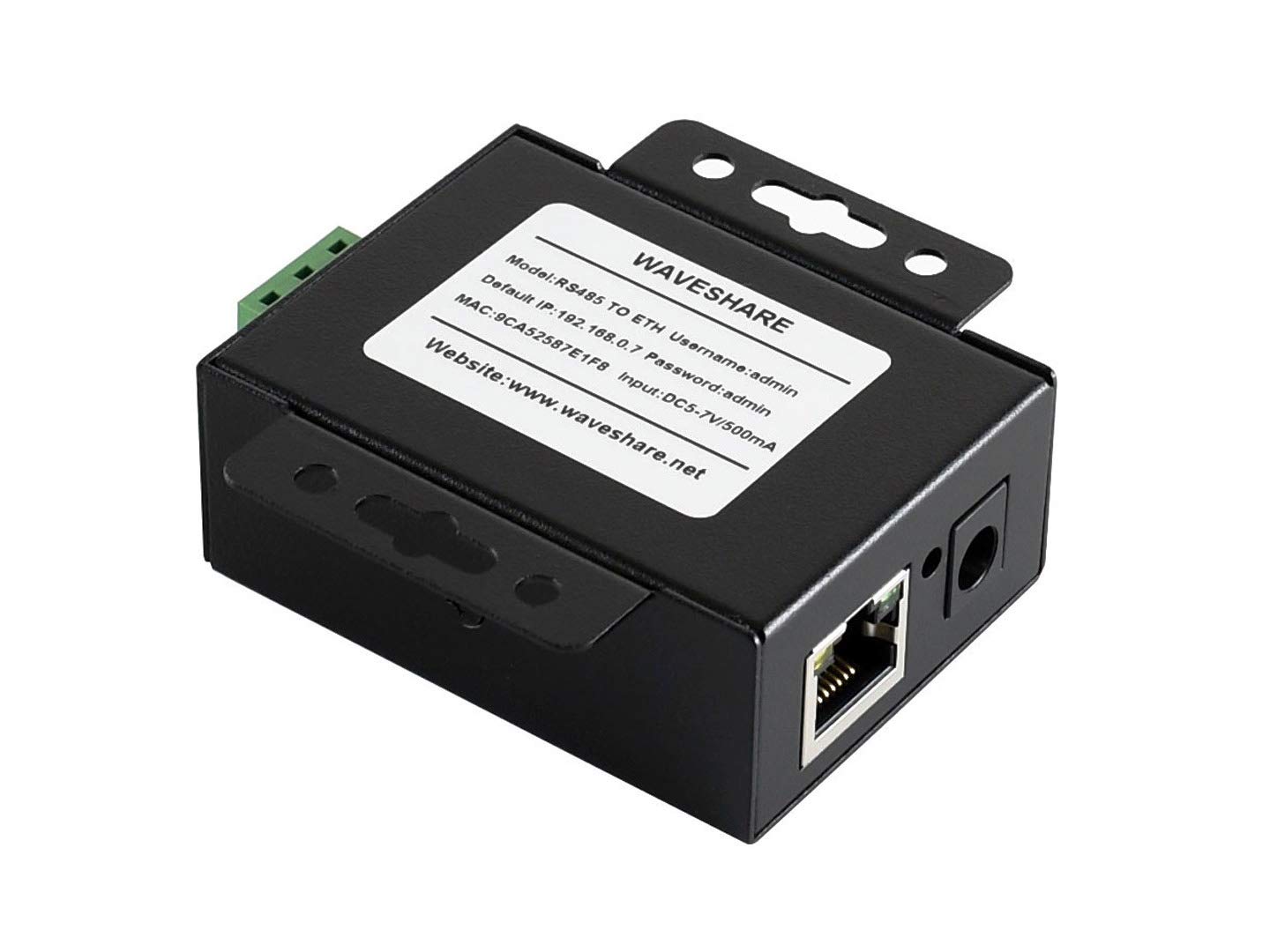 IBest RS485 to Ethernet Converter Module, Ethernet Interface 10/100M Auto-MDI/MDIX, Configurable RS485 Baudrate 600bps~230.4Kbps, Webpage Configuration
