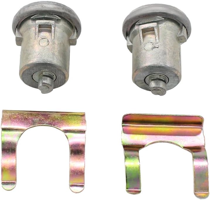 MOTOKU 2 PCS Door Lock Cylinder for Chevy Truck C10 C20 C30 1500 2500 3500 SUV Blazer Jimmy Suburban Van Apollo Century Electra Lesabre Ventura Tempest Sunbird Phoenix Grand Prix