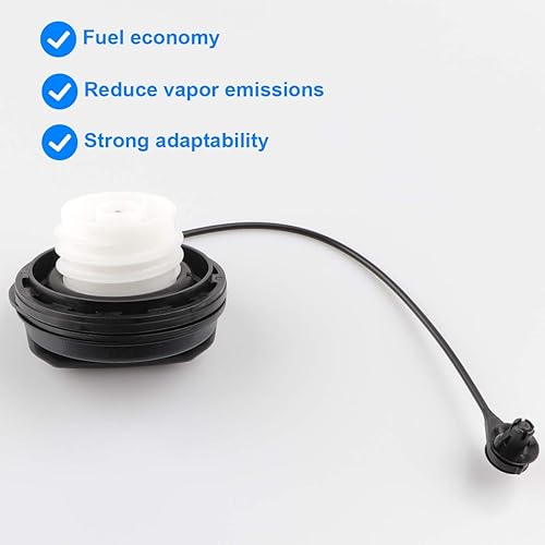 Miniatura 5 de Tapa de gasolina, tapa del depósito de combustible de repuesto GT231, 15763227 compatible con Chevy GMC Cadillac Oldsmobile Pontiac - Silverado