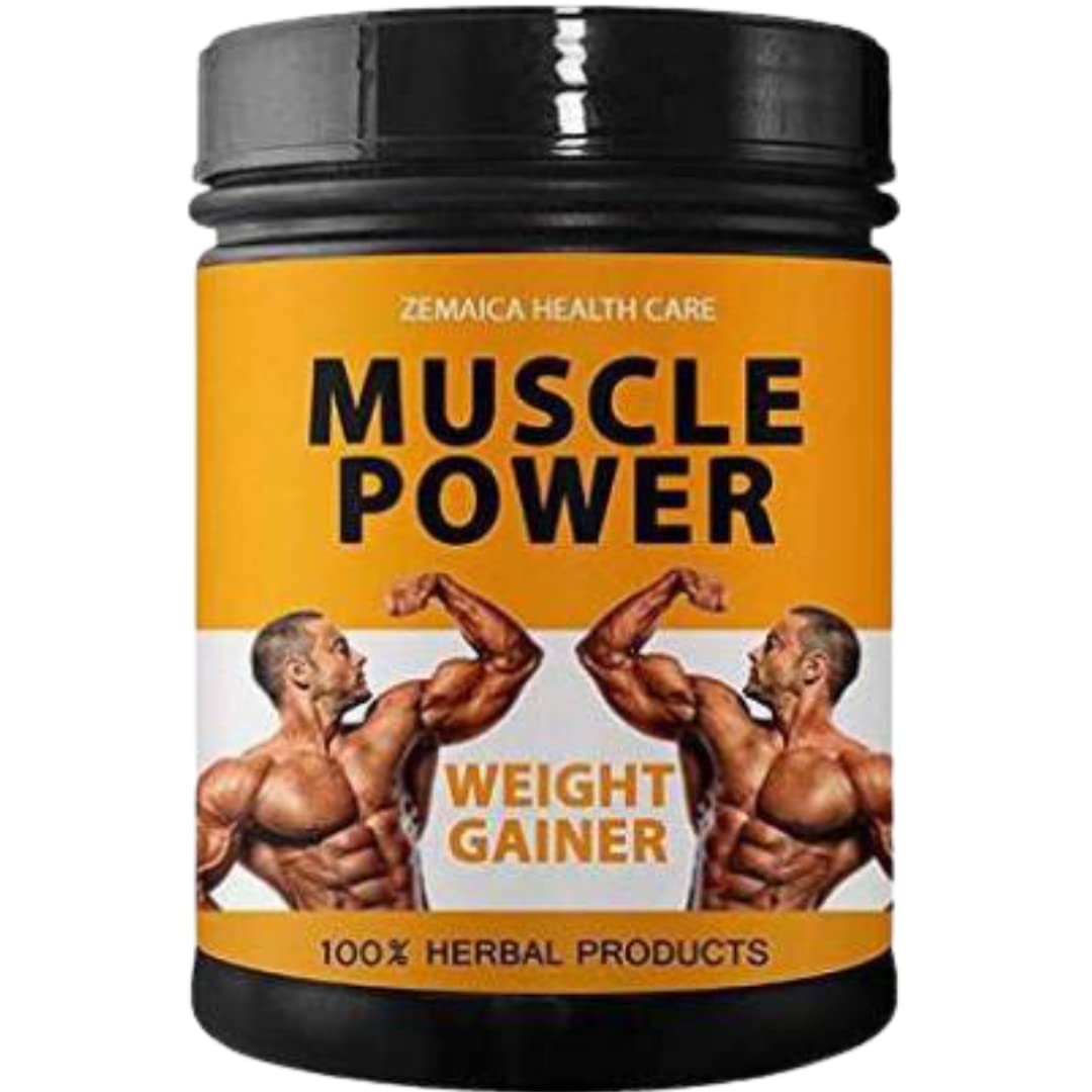 Muscle Power | Men's Body Weight Gainer Supplements | Ayurvedic Product | Flavor Chocolate | Pack of 1-picture-19