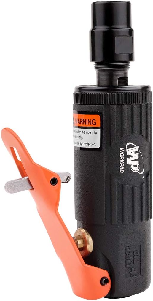 WORKPAD 12PCS Air Die Grinder Set, Straight/Angled Air Die Grinder Kit with 1/4 and 1/8 inch Collets, 10-Pieces Air Die Grinder Stone Set, Pneumatic Tools… : Tools & Home Improvement