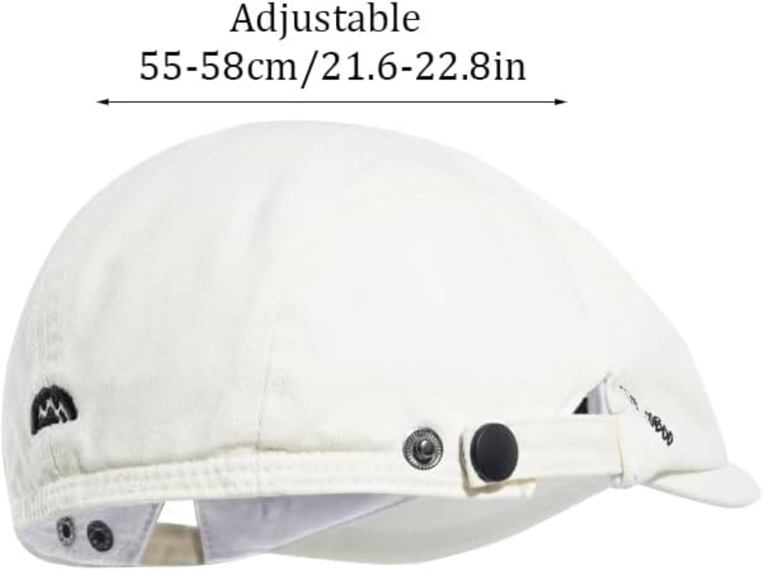 Business Casual Tie Men's Newsboy Hat Retro Polyester Beret Beret Summer Versatile Retro Newsboy Hat (Black)