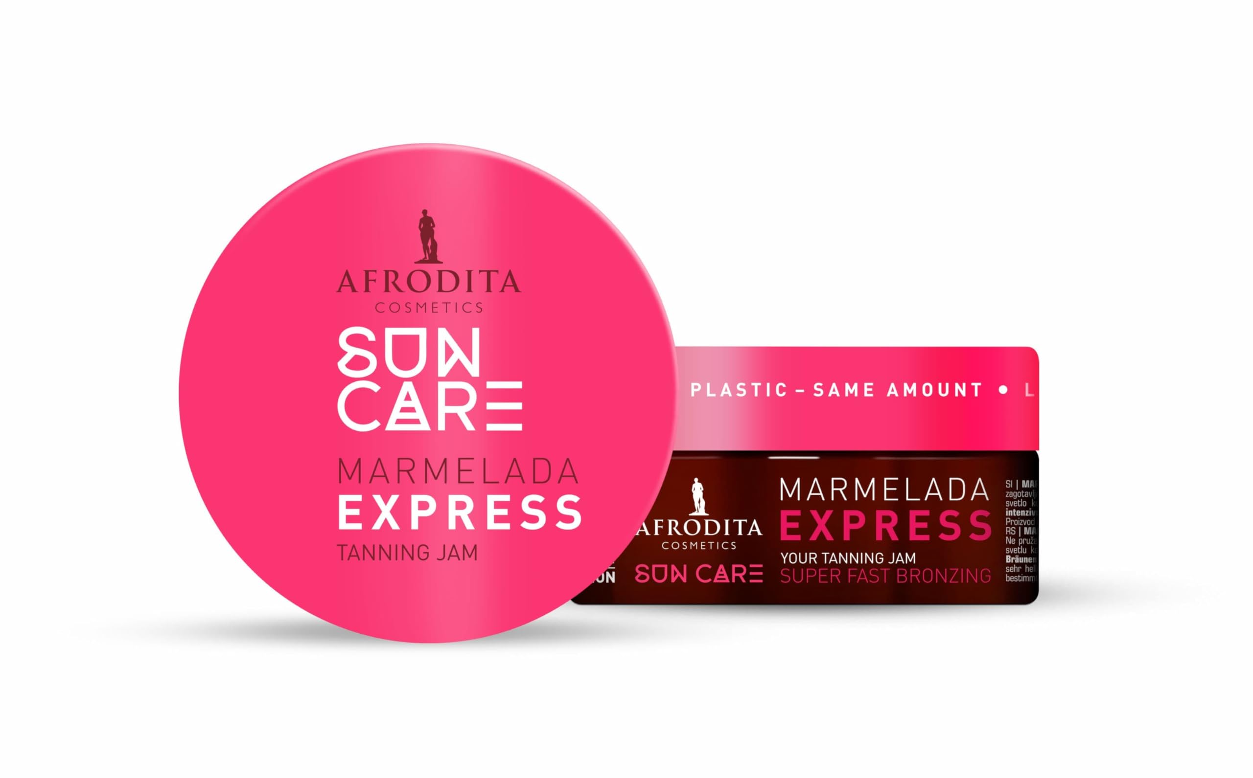 Afrodita Cosmetics Sun Care Marmelada Tanning Accelerator | For Quick and Intense Tan | with 100% Organic Coconut Oil, Karité and Cocoa Butter |