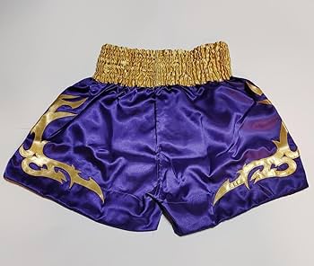 WINDY　ムエタイパンツ　キックボクシングパンツ　サイズM Amazon.co.jp: WINDY ムエタイパンツ パープル＆ ゴールド