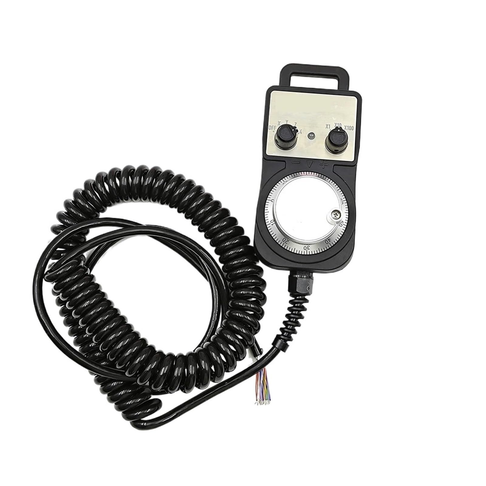 Volante electrónico de 6 ejes para control portátil y posicionamiento manual