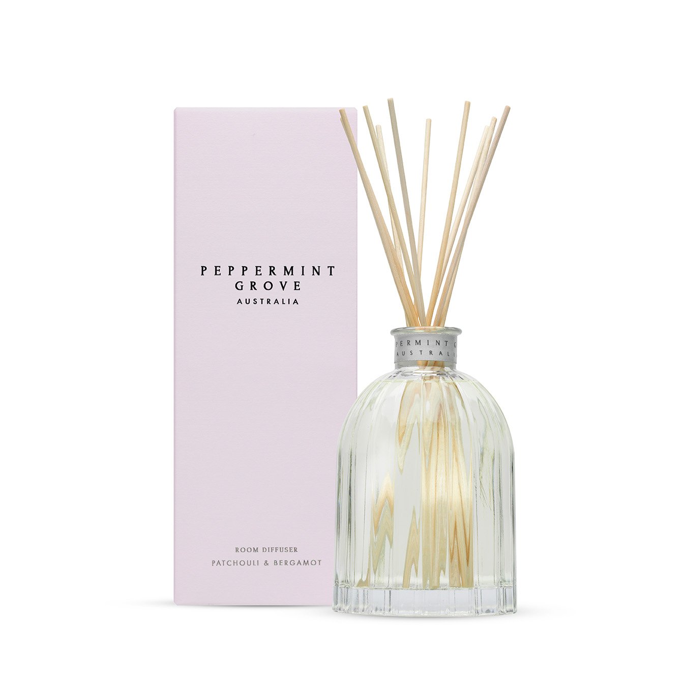 Peppermint Grove Ornamental Custom Medium Diffuser 200Ml In Glass Jar (Patchouli & Bergamot)