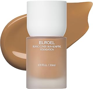 ELROEL Blanc Cover Skin Foundation, maquillaj...