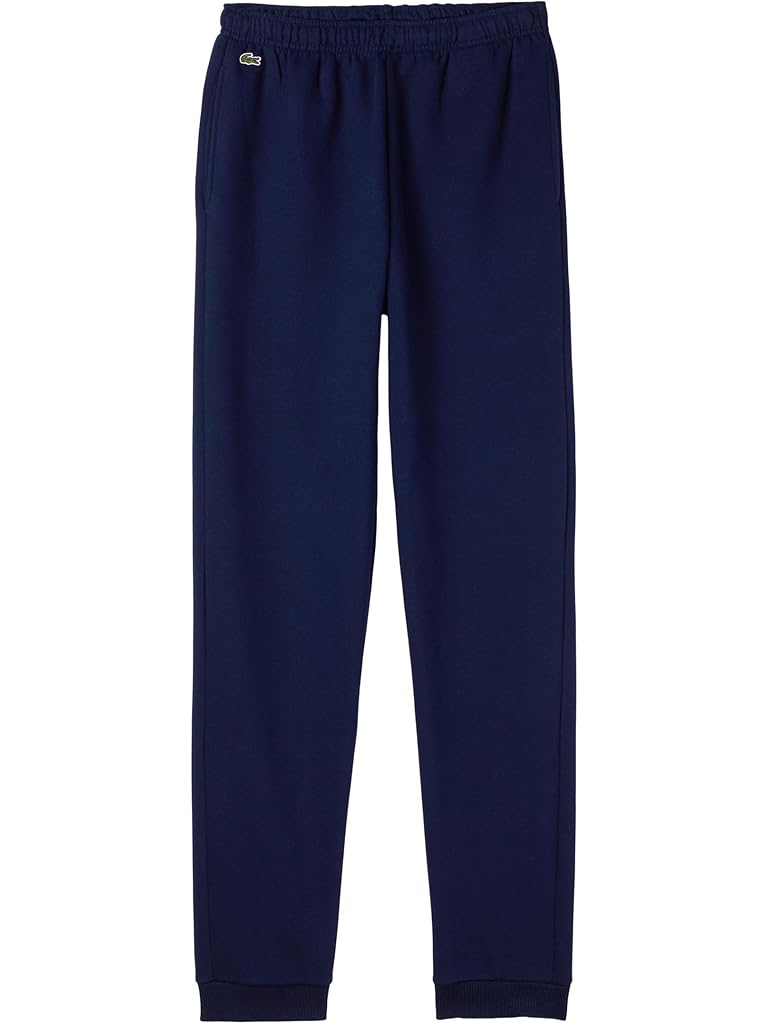 Blue Lacoste Core Fleece Pants (Big Kid)