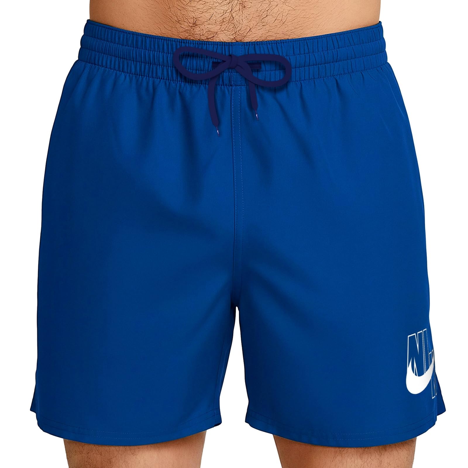 Nike Unisex Nike Swim Breaker Swim Logo 5" Volley Short Game Royal Swim Trunks
