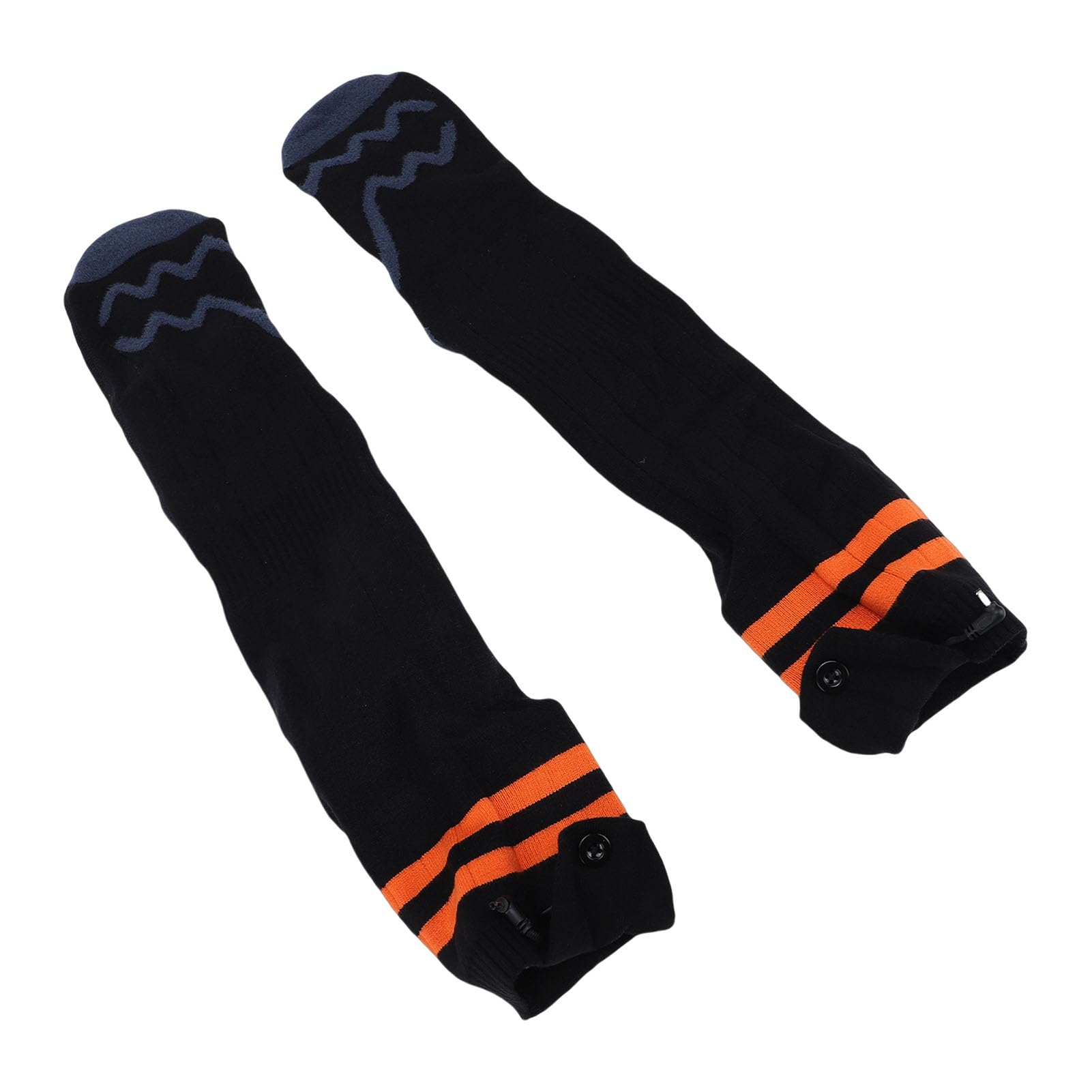 Haofy Chaussettes Chauffantes pour Hommes et Femmes, Chauffe-pieds Lavables, Chaussettes Chauffantes électriques, 4 Niveaux de Chaleur, Chauffage électrique pour l'hiver, le Camping, la Randonnée,