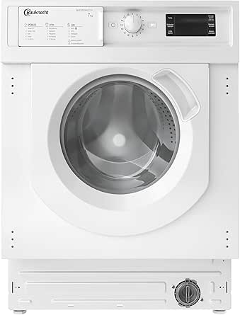 Bauknecht BI WMBG 71483E DE N Einbau-Waschmaschine/ 7kg / Flecken 40°/ Turo-Programm/Energy saver/Woolmark Green/ Kurz30° / Mehrfachwasserschutz+