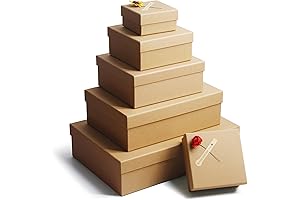 Giftilious Kraft Box with Lid: Elevate Your Gift-Giving