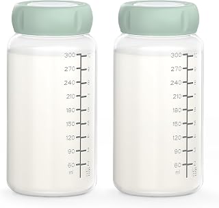 Xaproo Breastmilk Containers, Compatible with Xaproo Breast Milk Cooler-Green (2PCS)